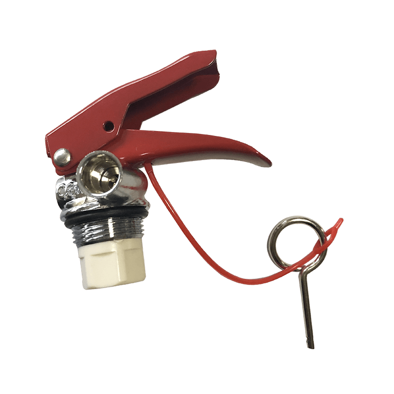 What is the fire extinguishing effect of 1KG dry powder fire extinguisher valve?