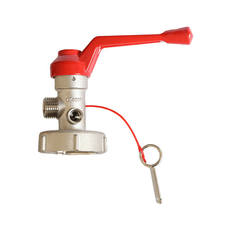 25KG trolley type dry powder fire extinguisher valve