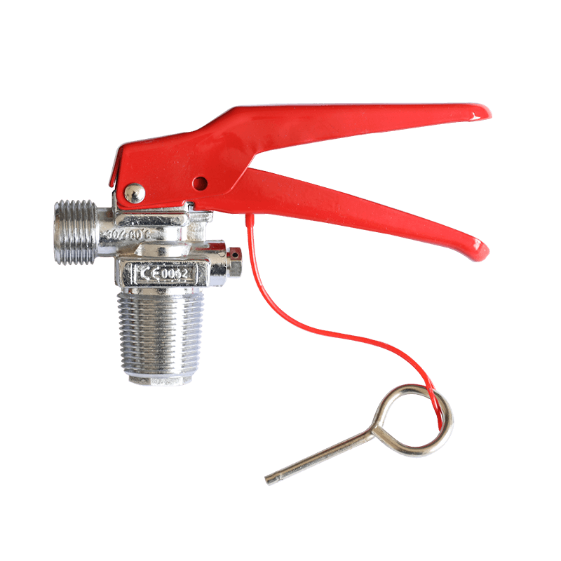 What are the characteristics of the 5~7KG CO2 fire extinguishing valve in terms of fire extinguishing efficiency?